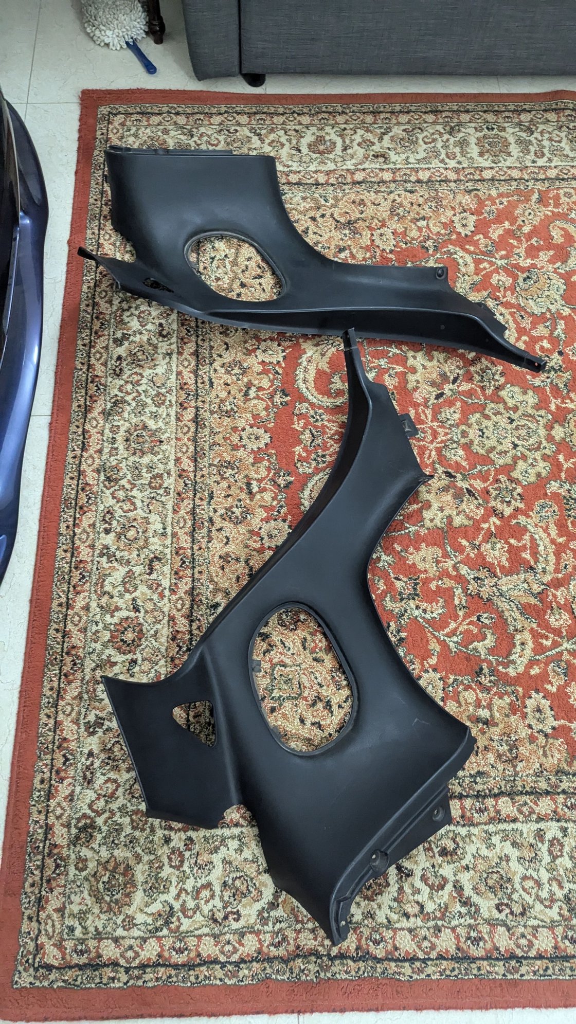 Interior/Upholstery - RX7 FD Black B Pillar Trims for Bins / JDM Seat Delete - Used - 0  All Models - Karachi, Pakistan