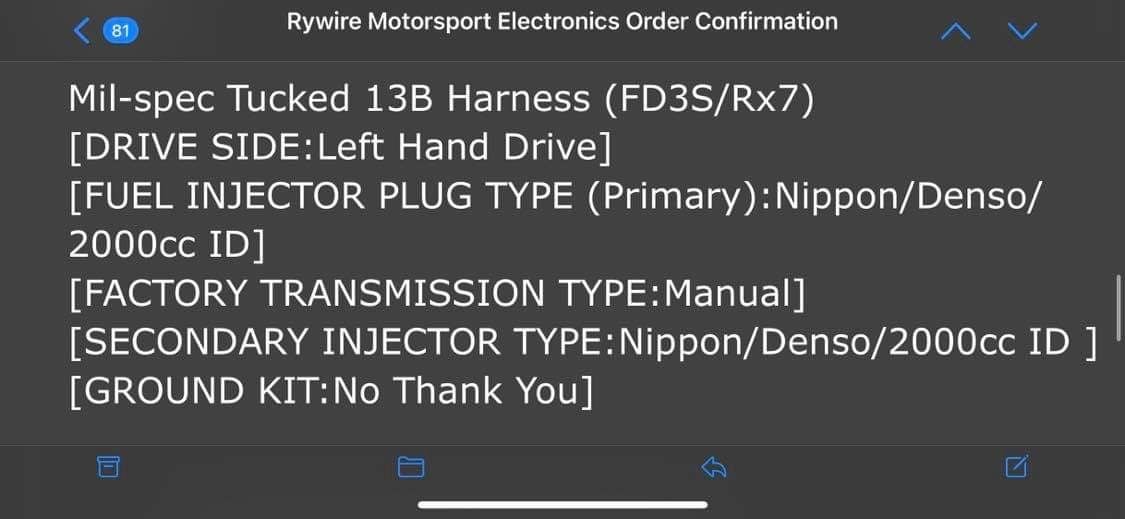 Engine - Electrical - Rywire Single Turbo Wiring Harness & HKS Twin Power Ignition - New - 1993 to 1995 Mazda RX-7 - Fairfield, CA 94533, United States