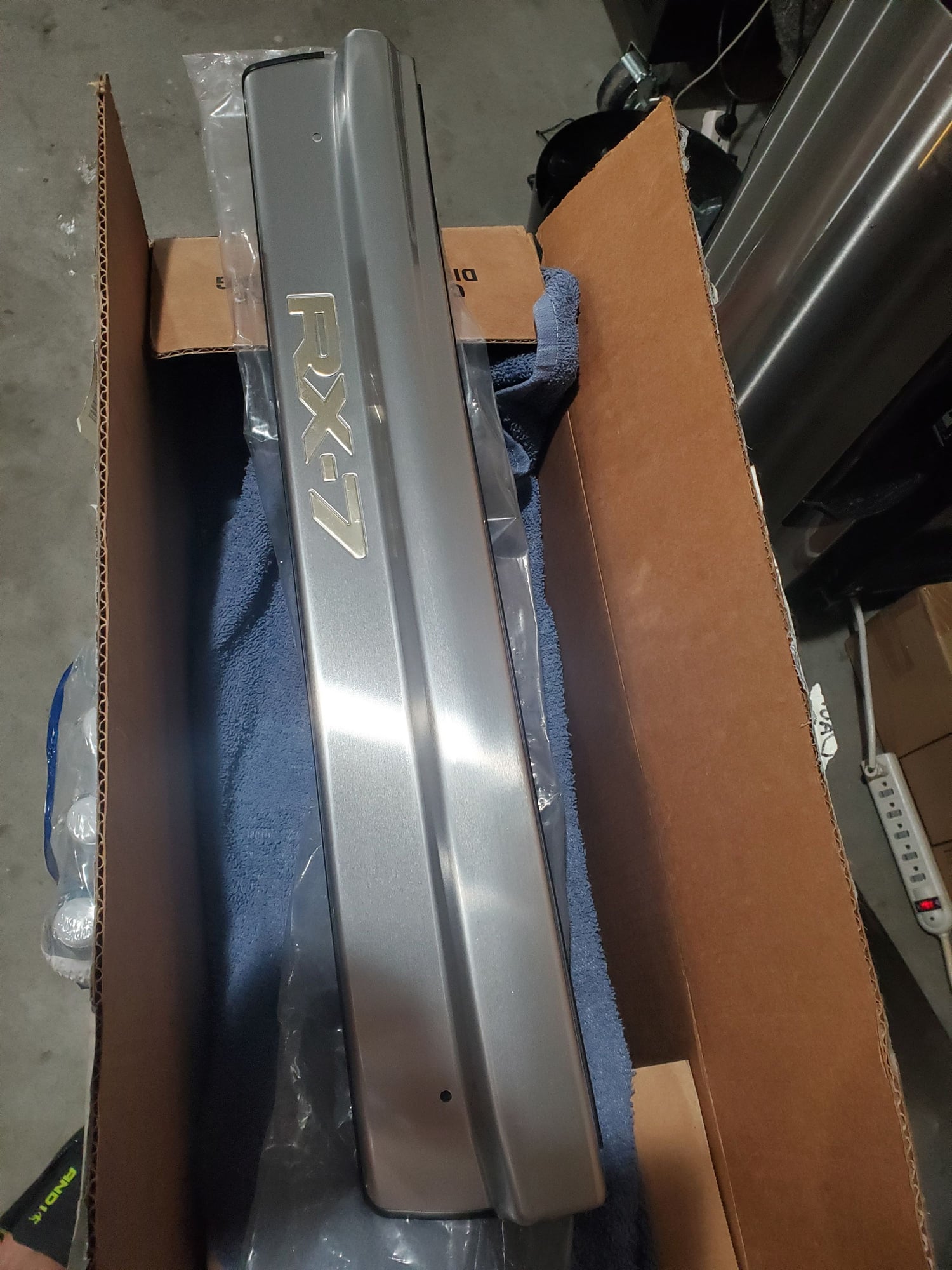 Interior/Upholstery - BNIB oem stainless steel side sills - New - 1993 to 1995 Mazda RX-7 - Desert Hot Springs, CA 92240, United States