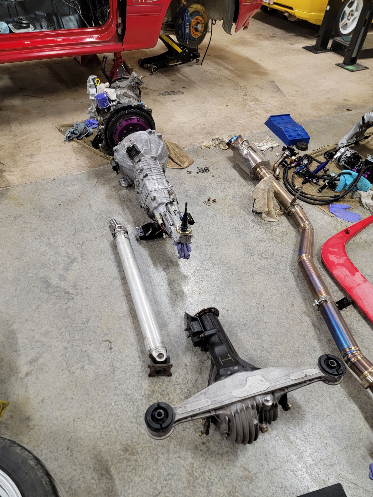 Drivetrain - S5 Turbo II Drivetrain *complete* *high-end parts* - Used - 1987 to 1991 Mazda RX-7 - West Harrison, IN 47060, United States