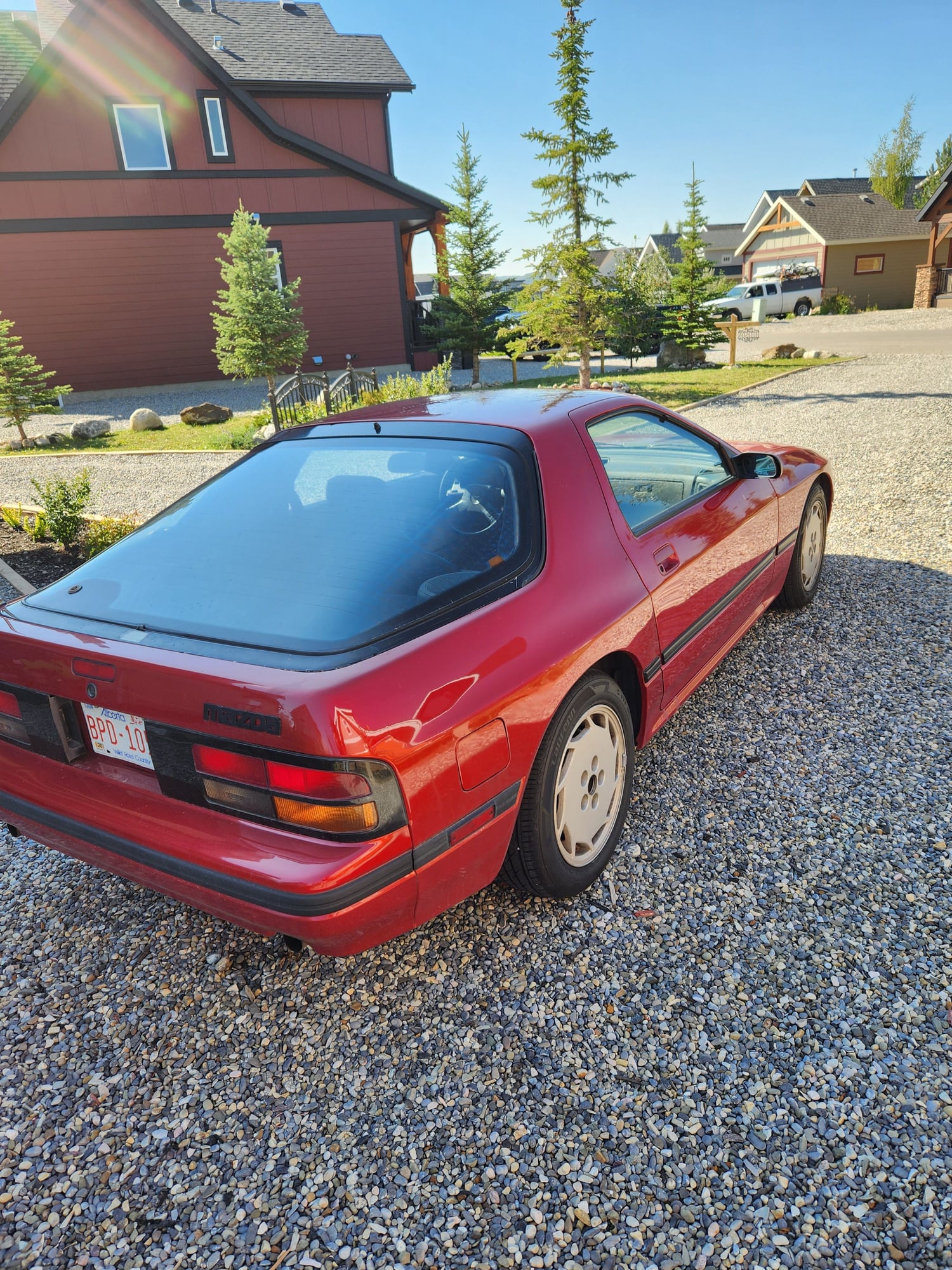 1987 Mazda RX-7 - Turbo II conversion NA RX7 - Used - VIN WP0CA2998XS655383 - 100,000 Miles - Other - 2WD - Manual - Coupe - Red - Calgary, AB T4C1B3, Canada