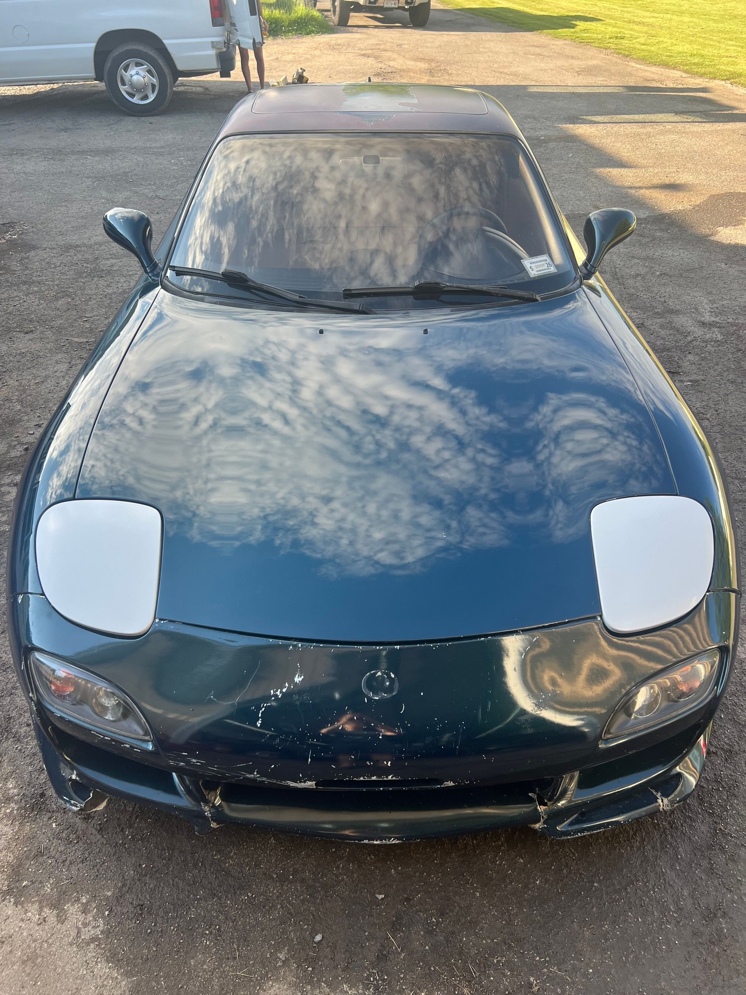 1993 Mazda RX-7 - 1993 mazda rx7 *auto* - Used - VIN JM1FD3313P0209523 - 139,000 Miles - 2 cyl - 2WD - Automatic - Coupe - Blue - Buffalo, NY 14094, United States