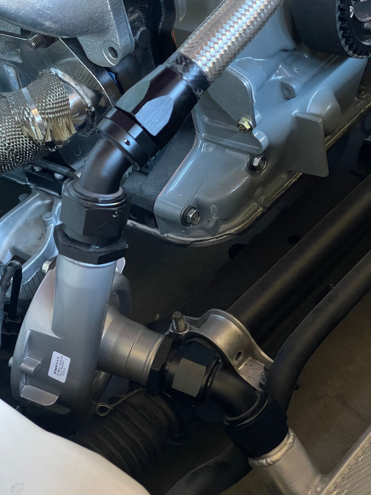 13B Electric Water Pump Setup / Alternator Relocation