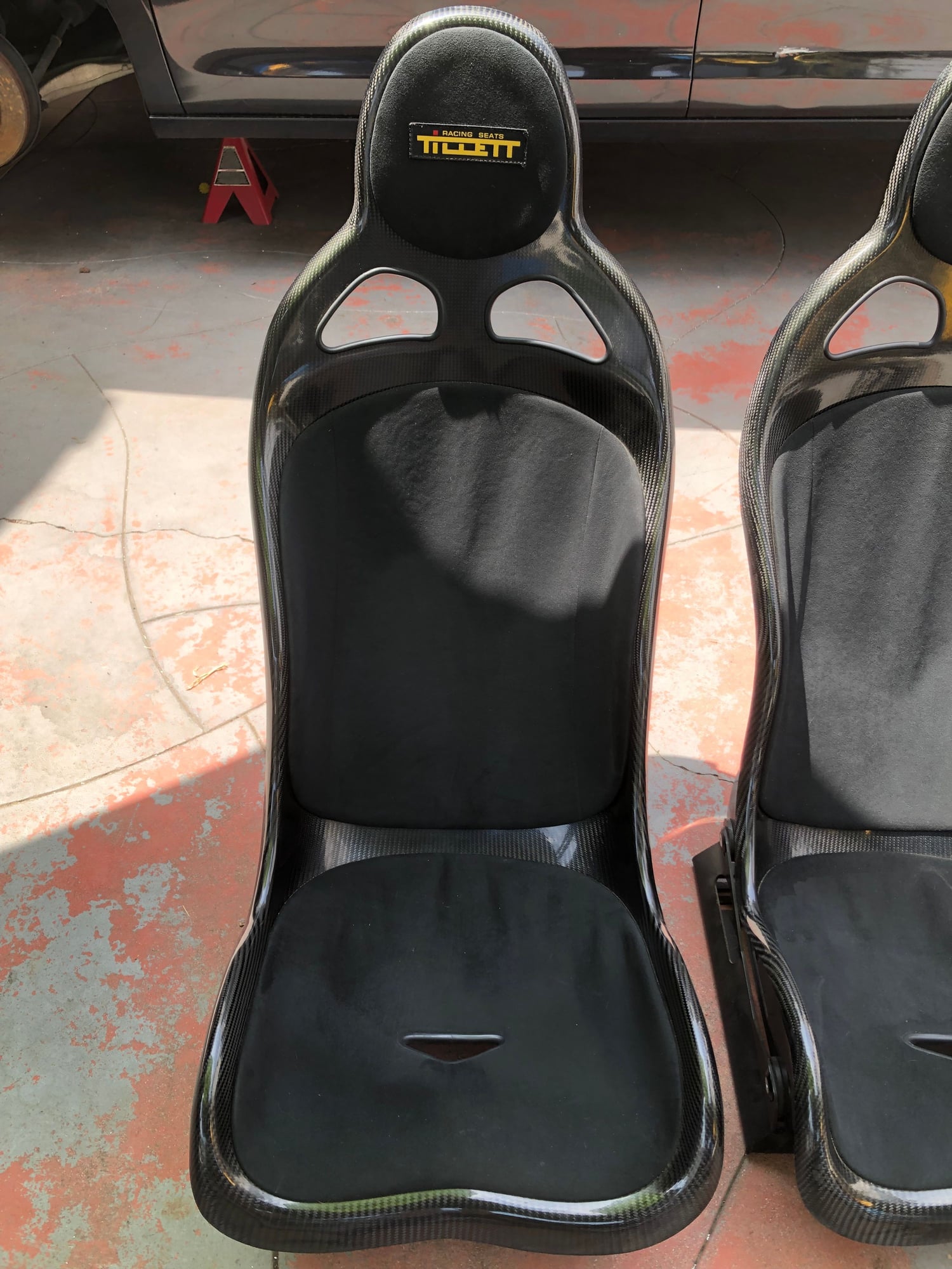 Interior/Upholstery - Pair of Tillett B1 full carbon fiber seats with brackets and pads - Used - All Years Any Make All Models - Lakewood, CA 90712, United States