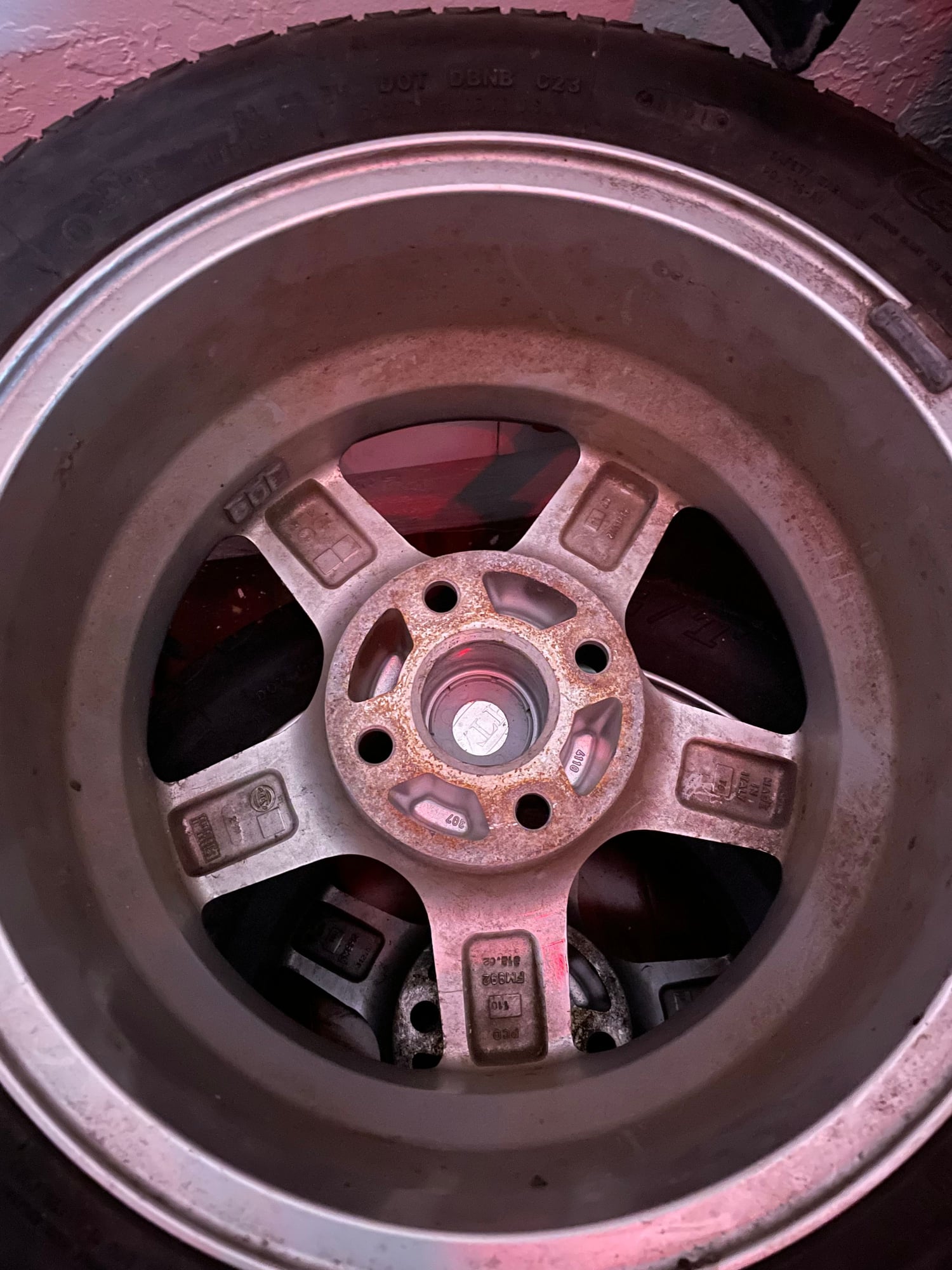 Wheels and Tires/Axles - Free Wheelset. First Gen 4x110 Pattern. 15 diameter. 7 wide. - Used - 1979 to 1984 Mazda RX-7 - Mill Valley, CA 94941, United States