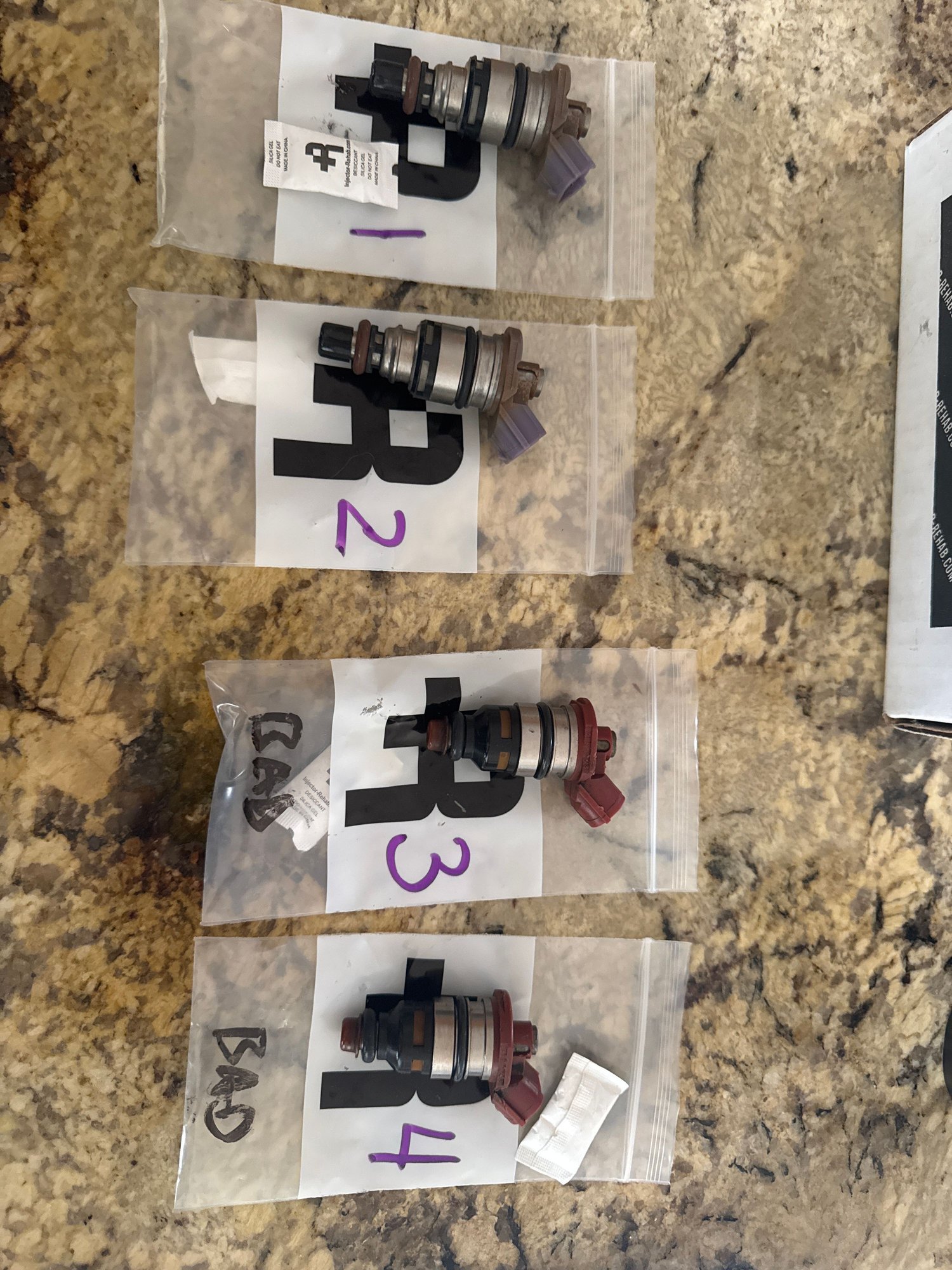 Engine - Intake/Fuel - Primary & Secondary injectors - Used - 1992 to 1996 Mazda RX-7 - Leonardtown, MD 20650, United States