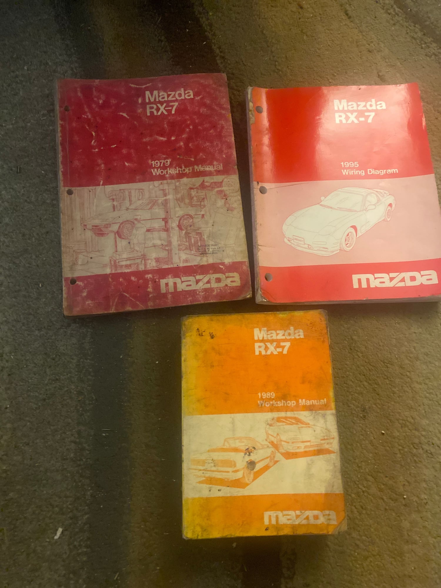Miscellaneous - Rx7 books 1979 1989 workshop manual 1995 wiring diagram - Used - 1979 to 1995 Mazda RX-7 - Miami, FL 33173, United States