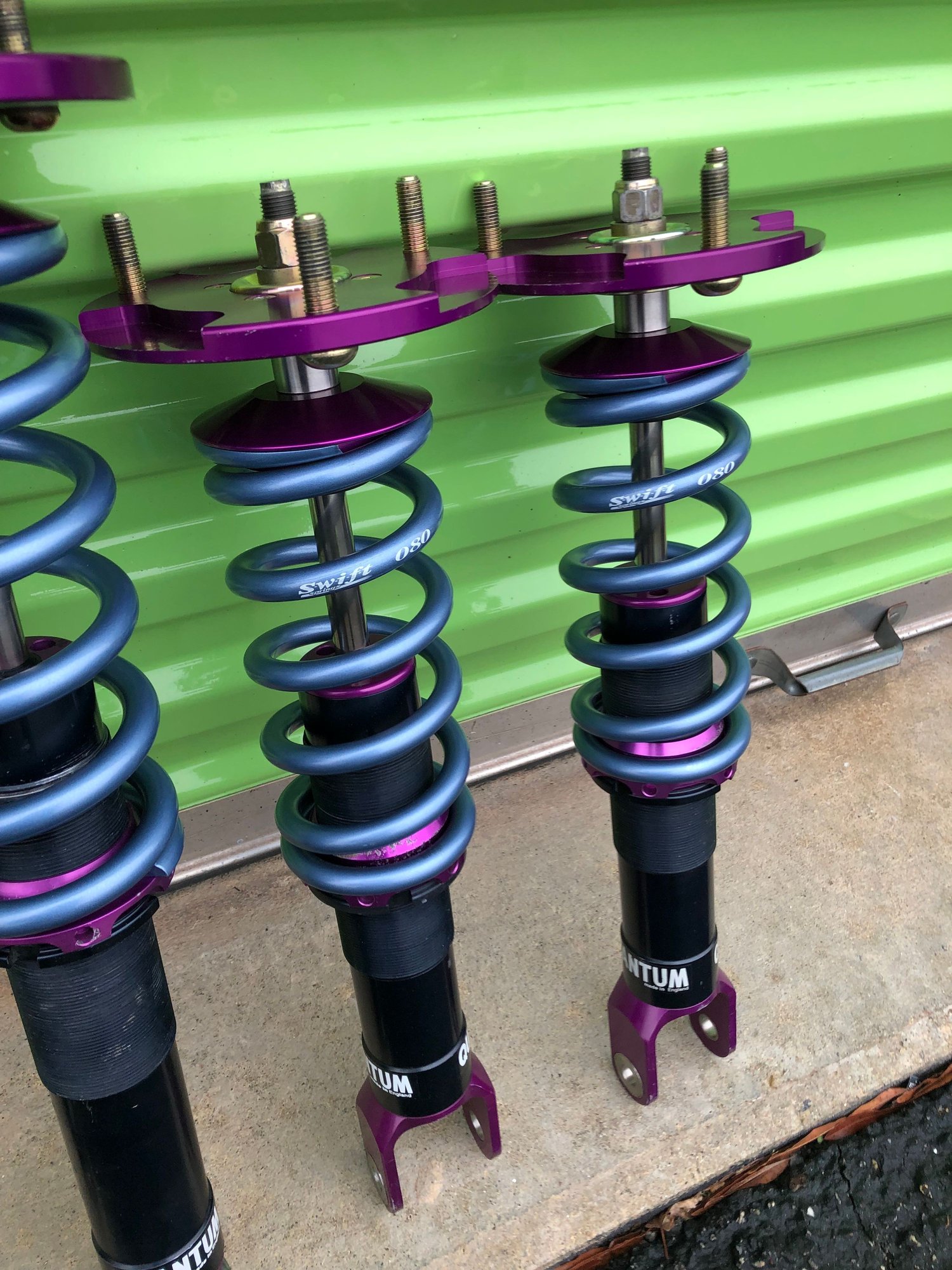 Steering/Suspension - Quantum Coilovers w/ 10K/8K Swift Springs - Used - 1993 to 2002 Mazda RX-7 - Hampton, VA 23663, United States