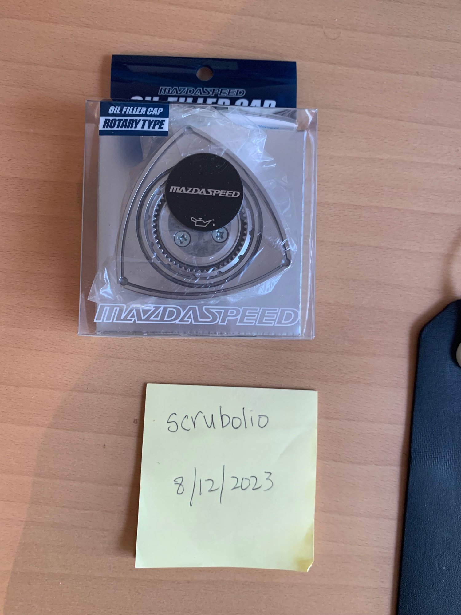 1994 Mazda RX-7 - NEW JDM rare Mazdaspeed ROTARY Oil Filter Cap - Accessories - $100 - Apex, NC 27502, United States