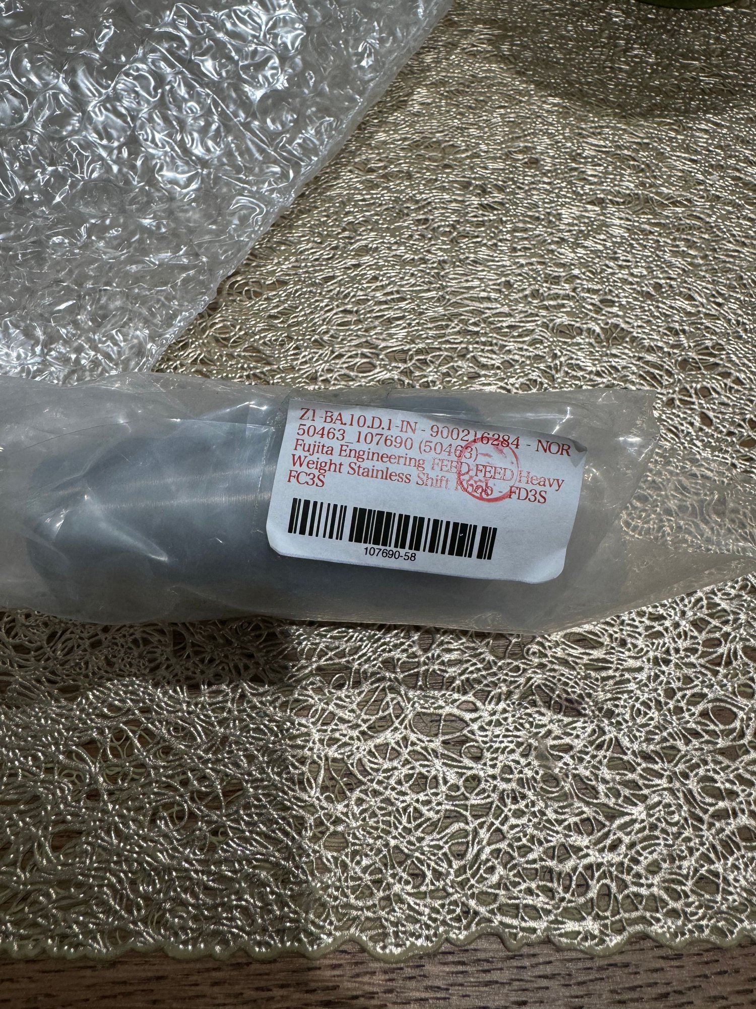 Accessories - FEED Weighted Shift Knob Stainless Steel - New - 0  All Models - Newark, CA 94560, United States