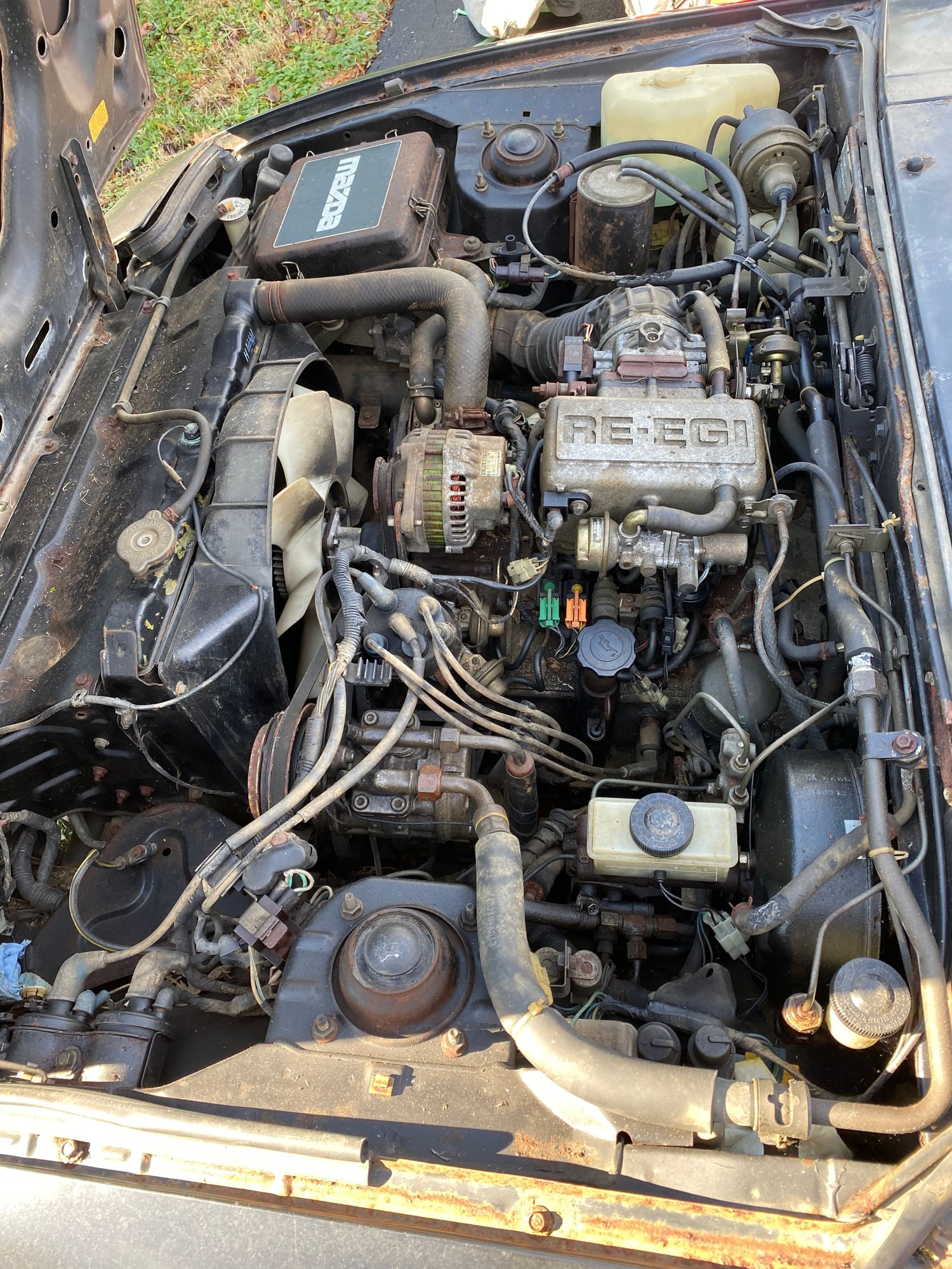 1984 Mazda RX-7 - Barn find Original GSL-SE, 71656 miles - Used - VIN JM1FB3322E0821871 - 71,565 Miles - 2 cyl - 2WD - Manual - Hatchback - Beige - Silver Spring, MD 20902, United States