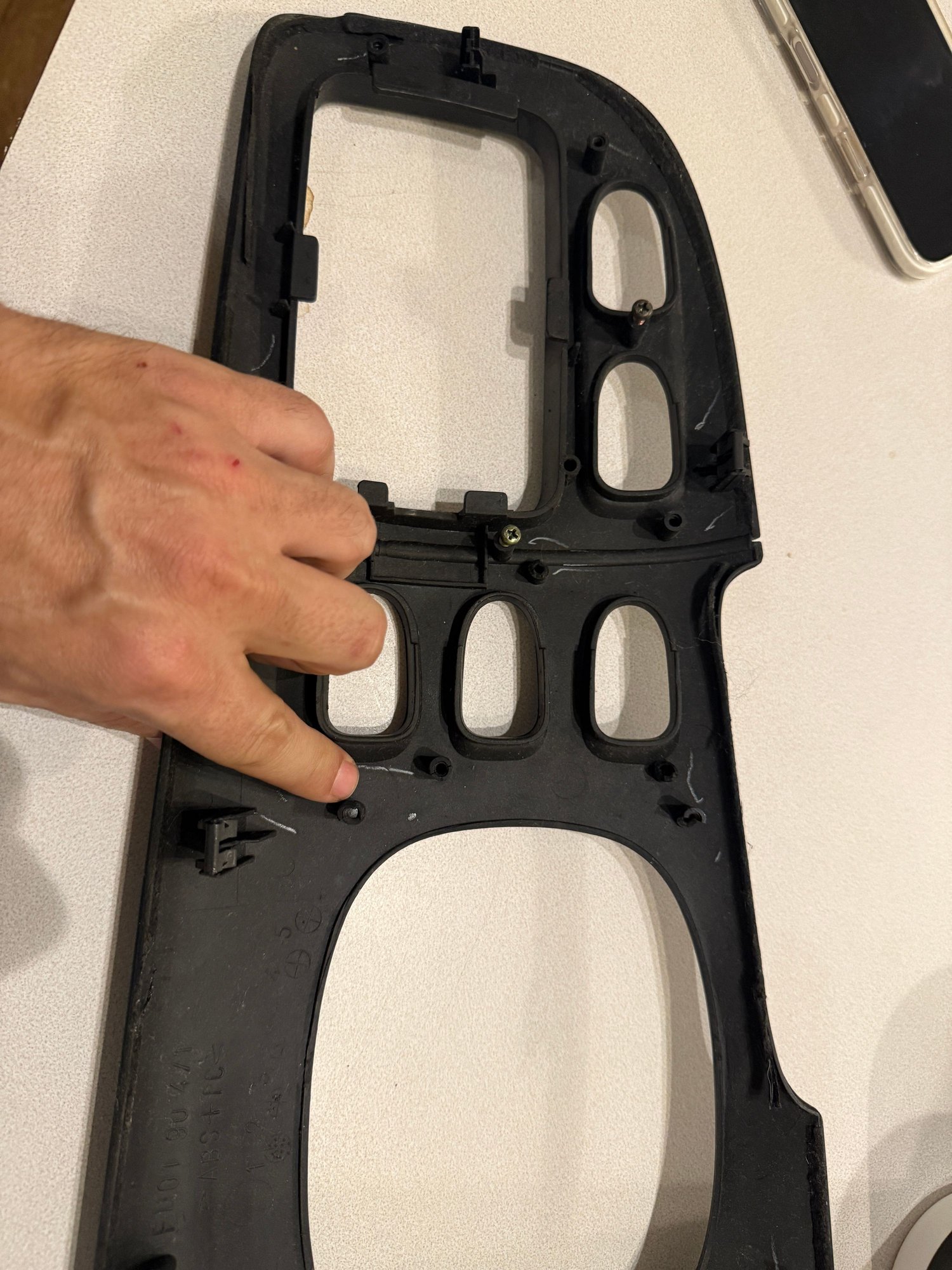 Interior/Upholstery - Transmission tunnel cover - not pristine - Used - 1993 to 1995 Mazda RX-7 - Baton Rouge, LA 70808, United States