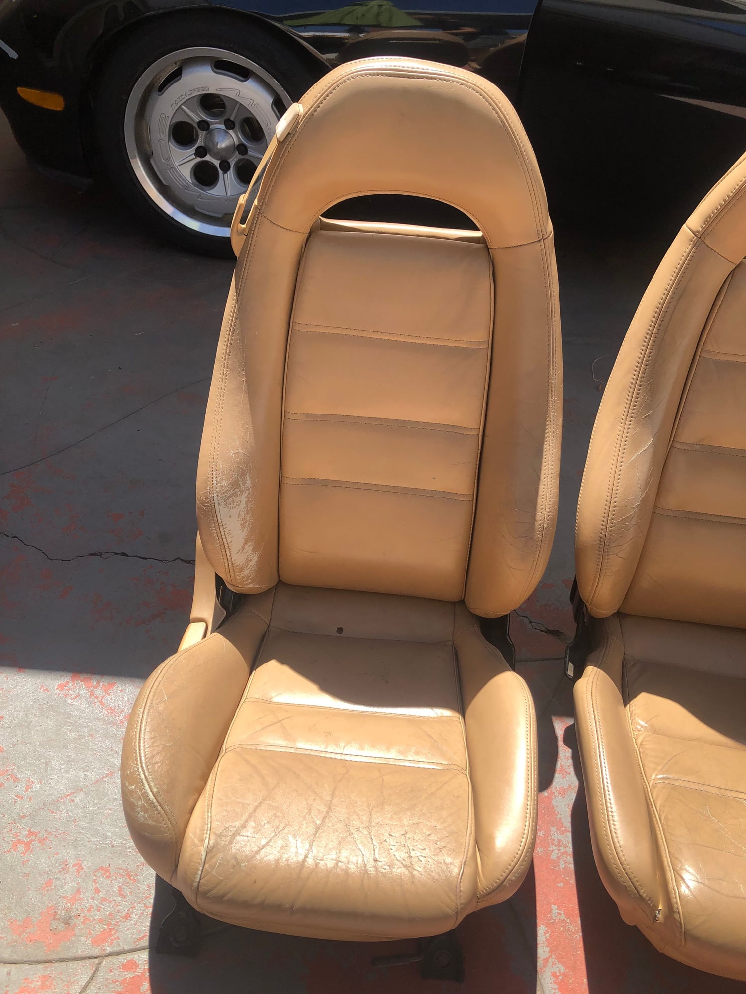 Interior/Upholstery - Stock 94 Tan Seats - Used - 1993 to 2002 Mazda RX-7 - Long Beach, CA 90808, United States