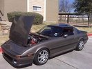 1985 MAZDA RX7 W/2 2 LEATHER SEATS! GSL  LIMITED W/CUSTOM T-4 GARRETT TURBO ON 12A