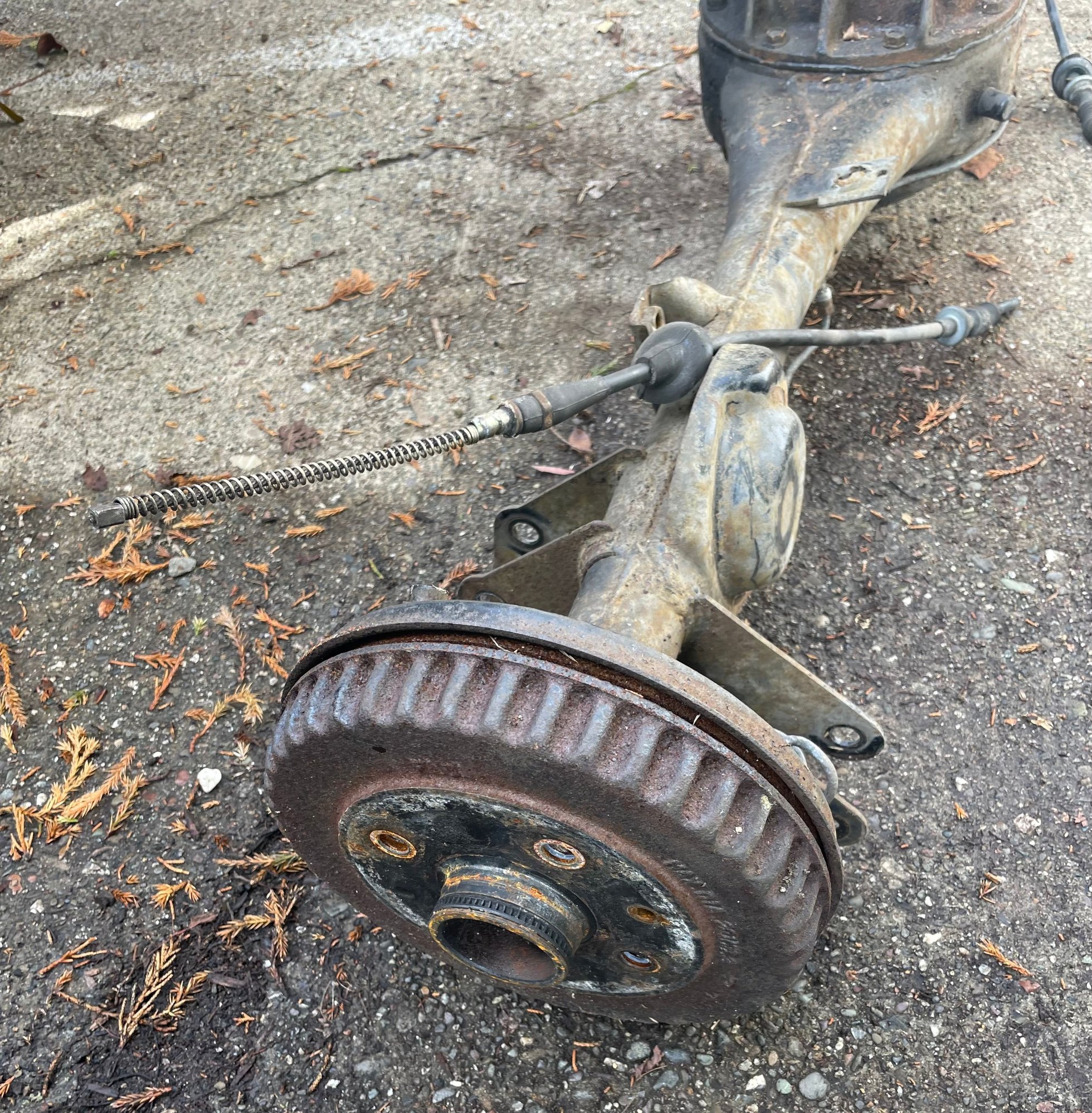 Wheels and Tires/Axles - RX7 FB 79 -82 Drum Rear End - Used - -1 to 2024  All Models - Mill Valley, CA 94941, United States