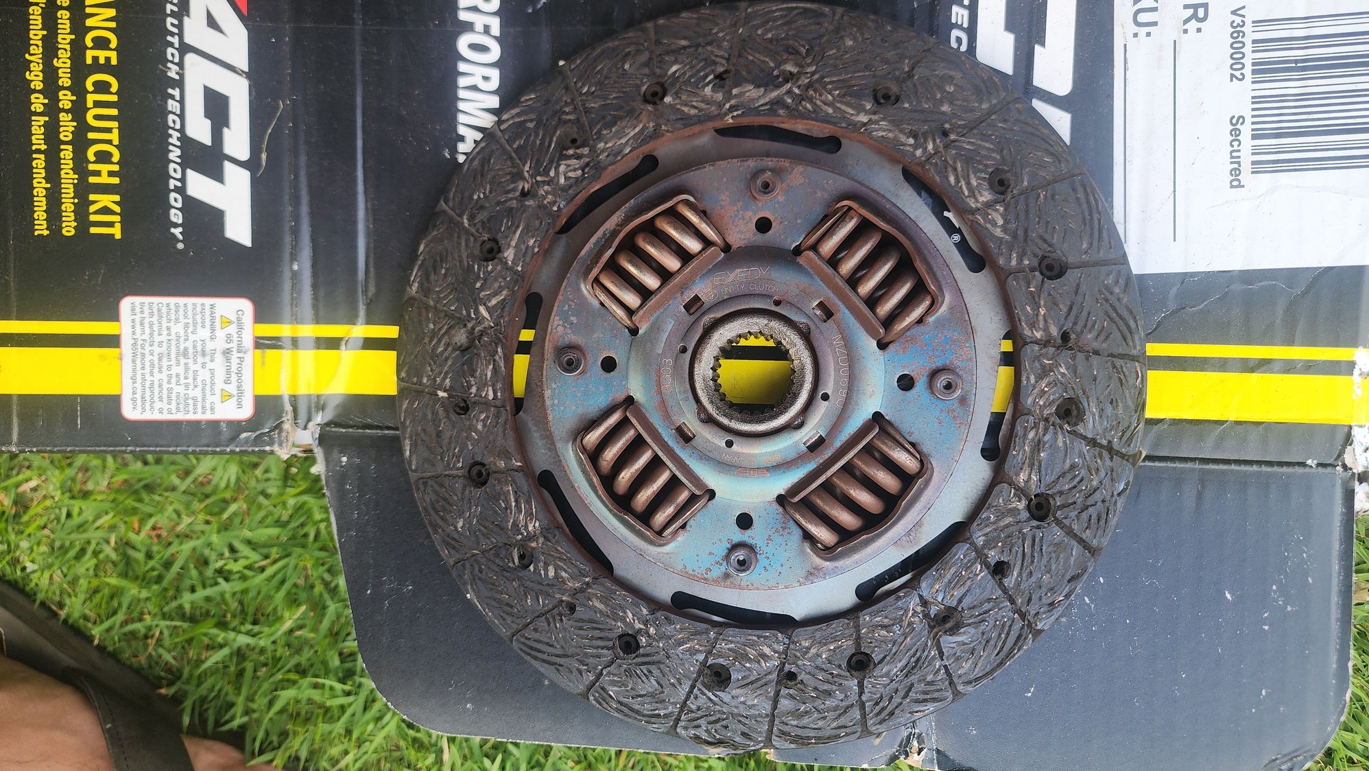 Drivetrain - FD3S Exedy Clutch 90% life $325 shipped - Used - All Years  All Models - Kekaha, HI 96752, United States