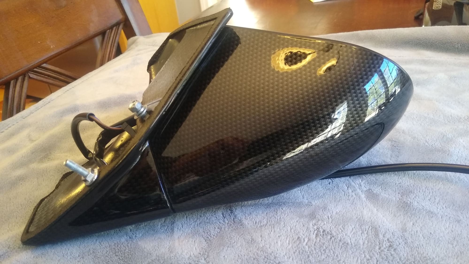 Exterior Body Parts - Ganador Mirrors for FD, Carbon Fiber Look, Very Nice Condition - Used - 1993 to 2002 Mazda RX-7 - Dawsonville, GA 30534, United States