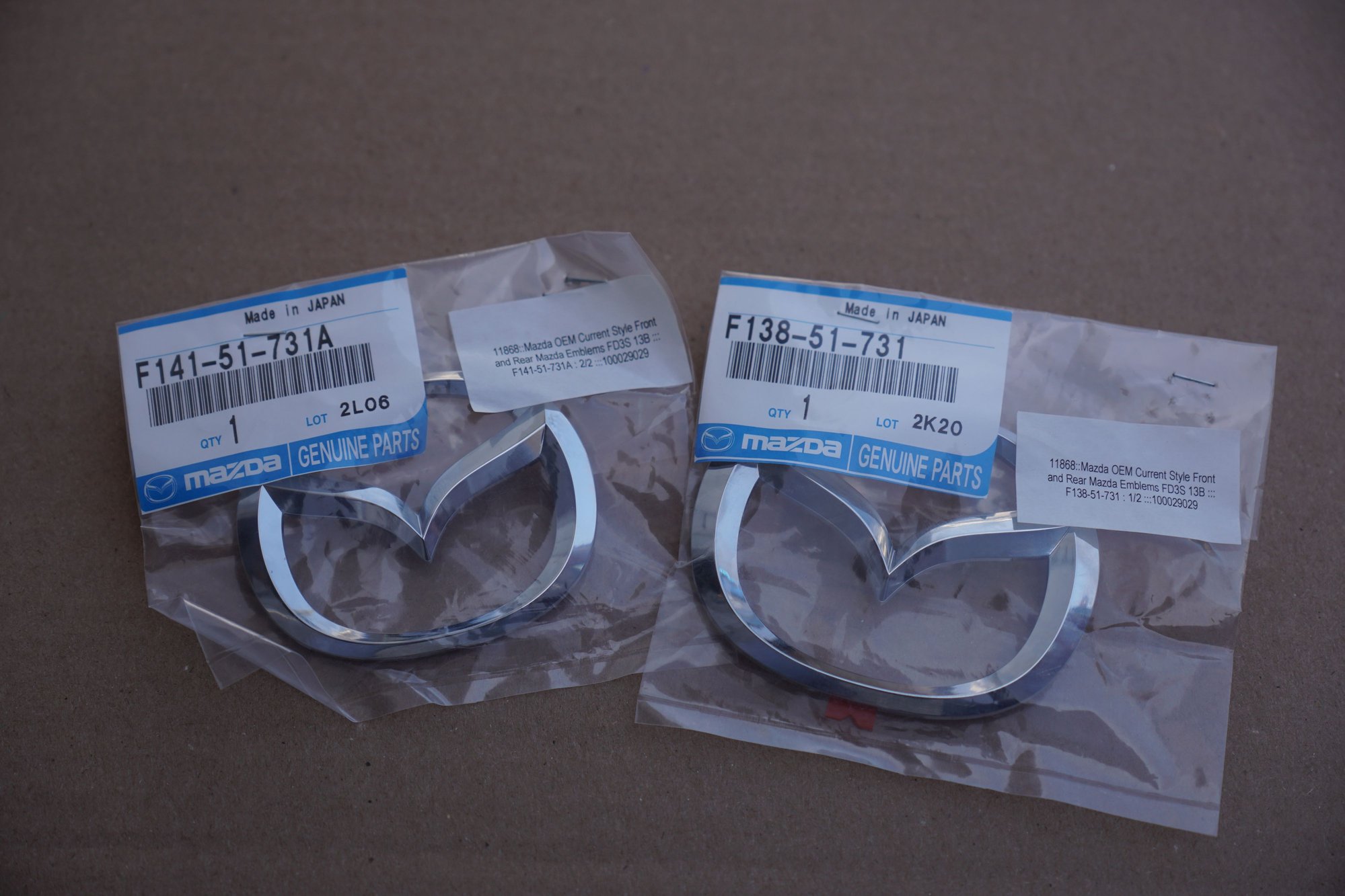 Exterior Body Parts - FD Exterior Body Trims - Used - 1992 to 2002 Mazda RX-7 - Chicago, IL 60605, United States