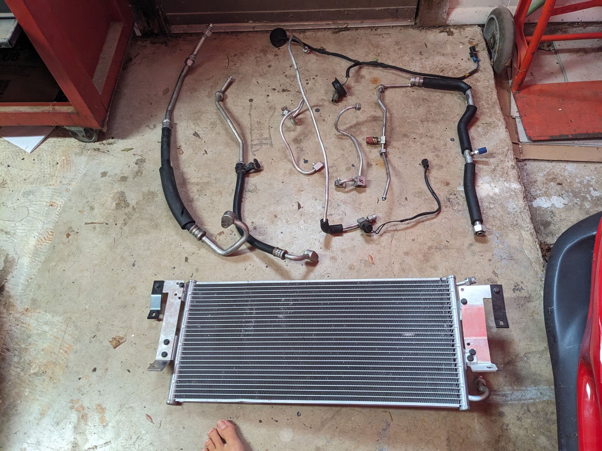 Miscellaneous - FD MANA A/C Lines and Condensor - Used - 1993 to 1995 Mazda RX-7 - Austin, TX 78759, United States