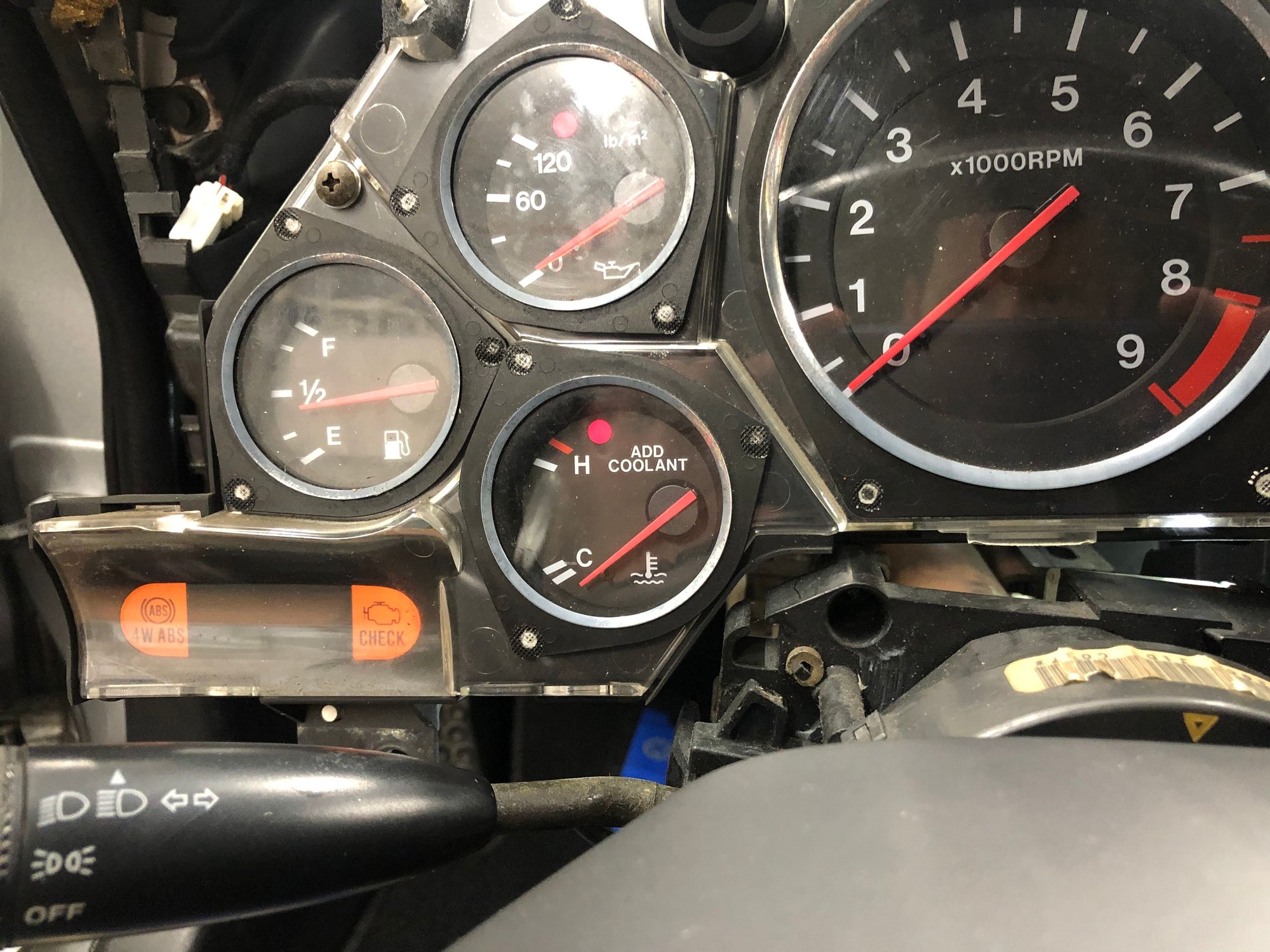 Accessories - LHD Gauge Cluster + Misc Parts - Used - 1993 to 1995 Mazda RX-7 - San Diego, CA 92109, United States