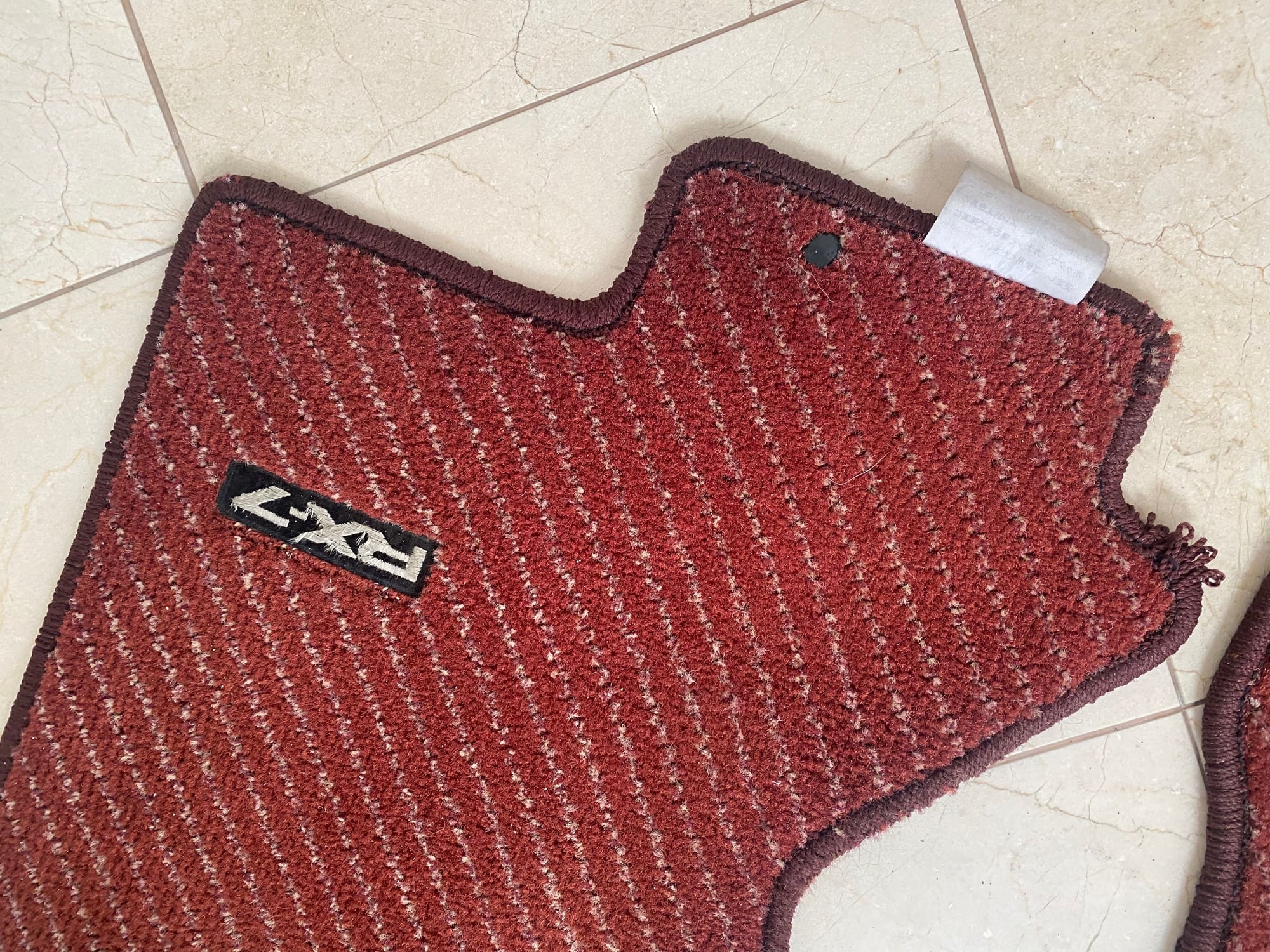 Interior/Upholstery - Red floor mats - Used - 1993 to 2001 Mazda RX-7 - Chicago, IL 60647, United States