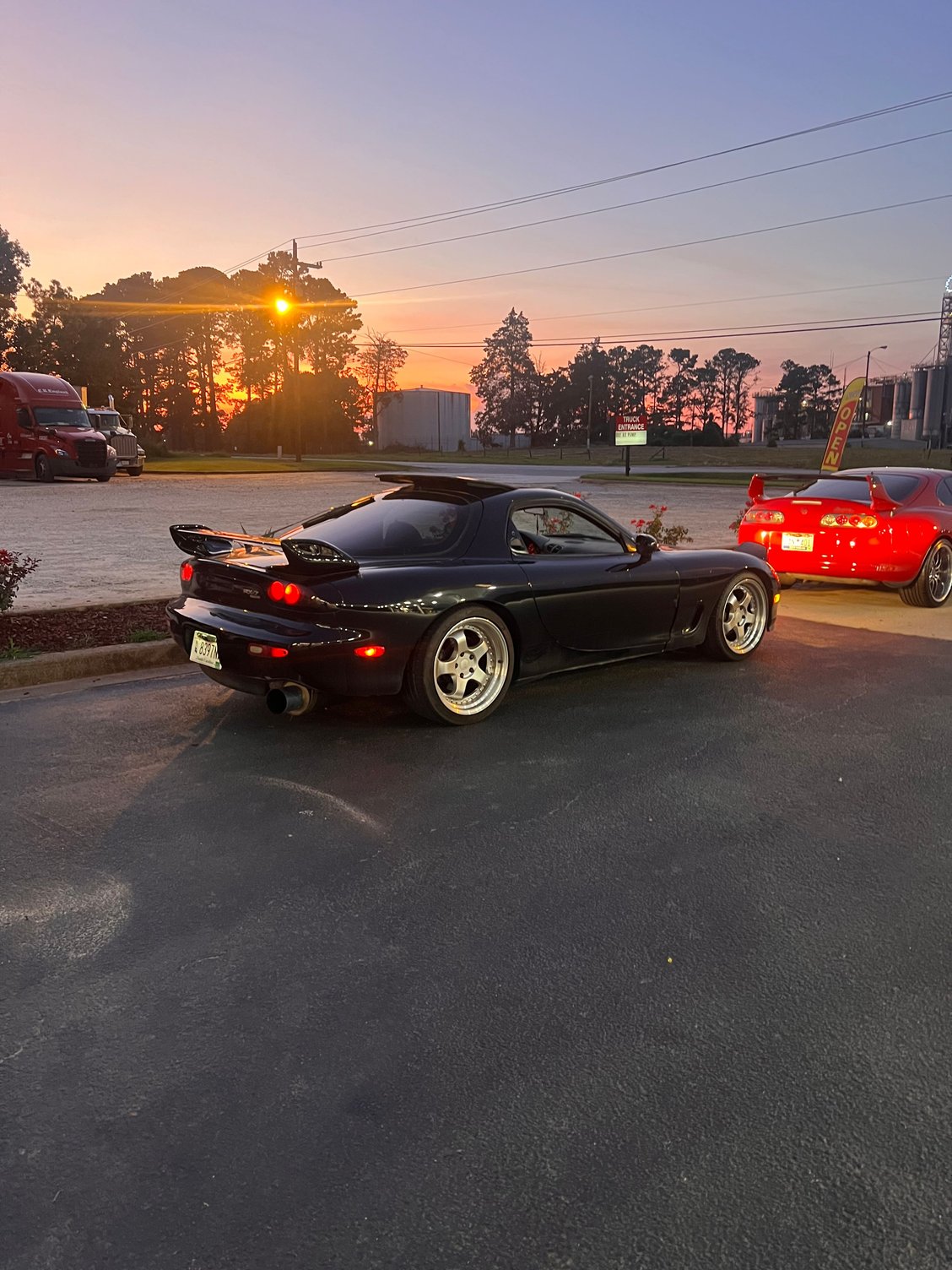 Here are some pictures of the rx7 