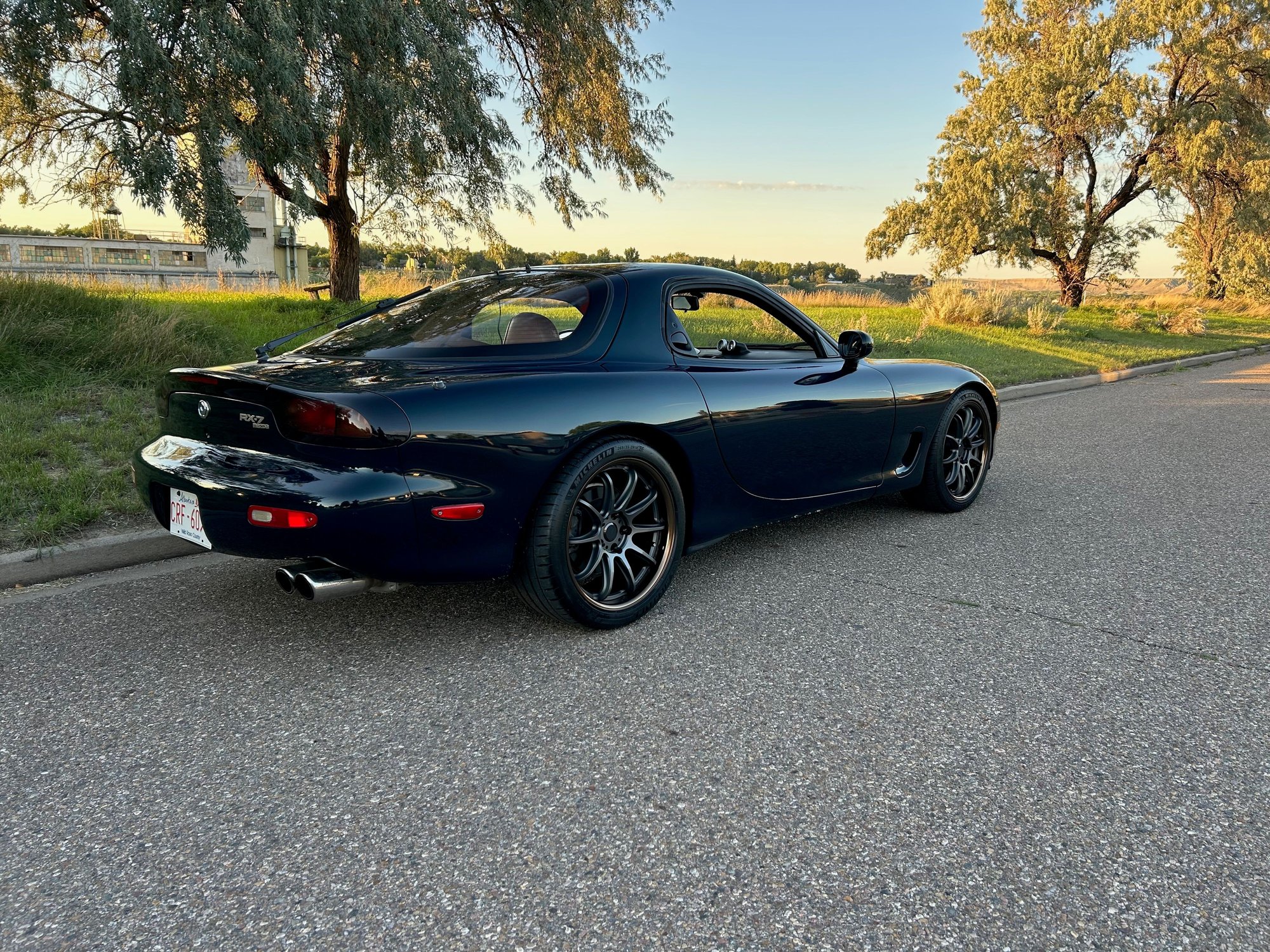 1993 Mazda RX-7 - 1993 RX-7 Manual Montego Blue Touring - Factory repaint, fresh street port rotary - Used - VIN JM1FD3318P0203166 - 83,000 Miles - Other - 2WD - Manual - Coupe - Blue - Calgary, AB T1B4C3, Canada