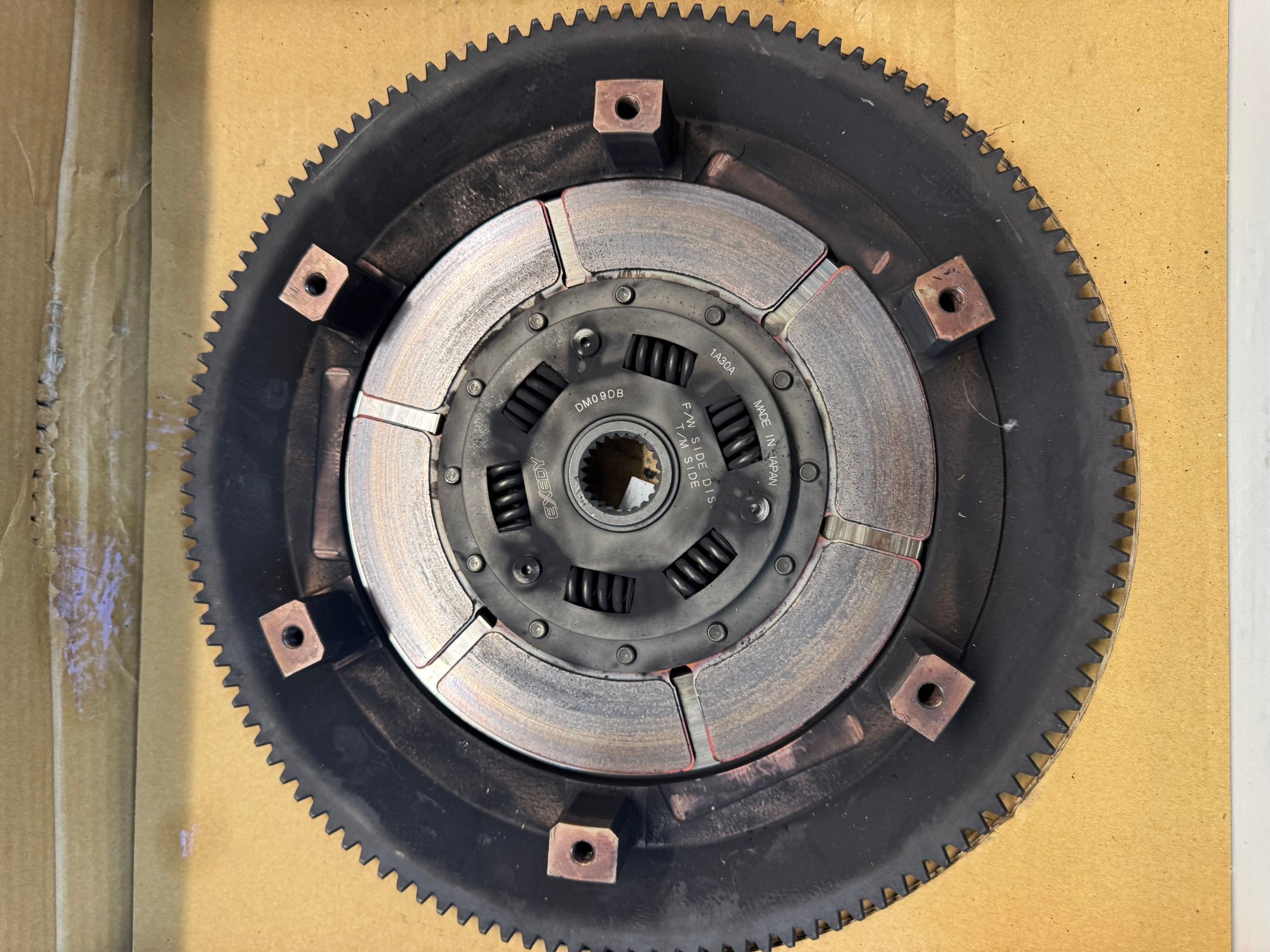 Drivetrain - Exedy hyper multi twin disc clutch FD - Used - 1993 to 1995 Mazda RX-7 - Leonardtown, MD 20650, United States