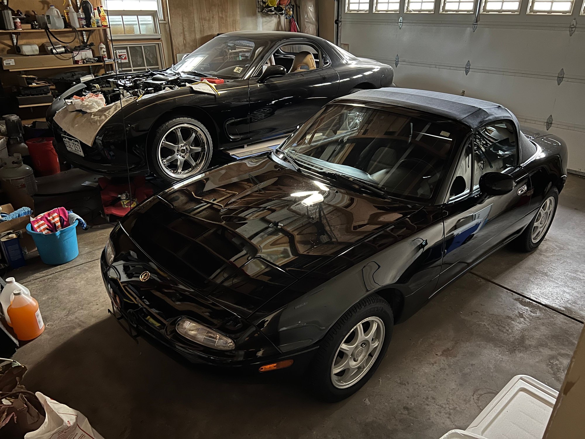 My son just picked up a 96 Miata with 48000 original miles. Like the FDs baby brother 😃