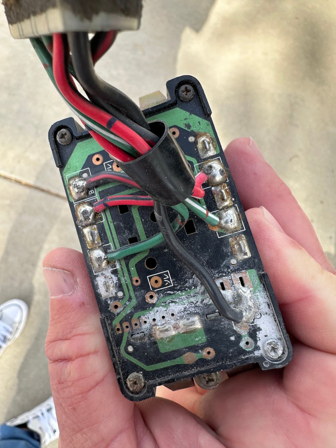 Here is the master switch 