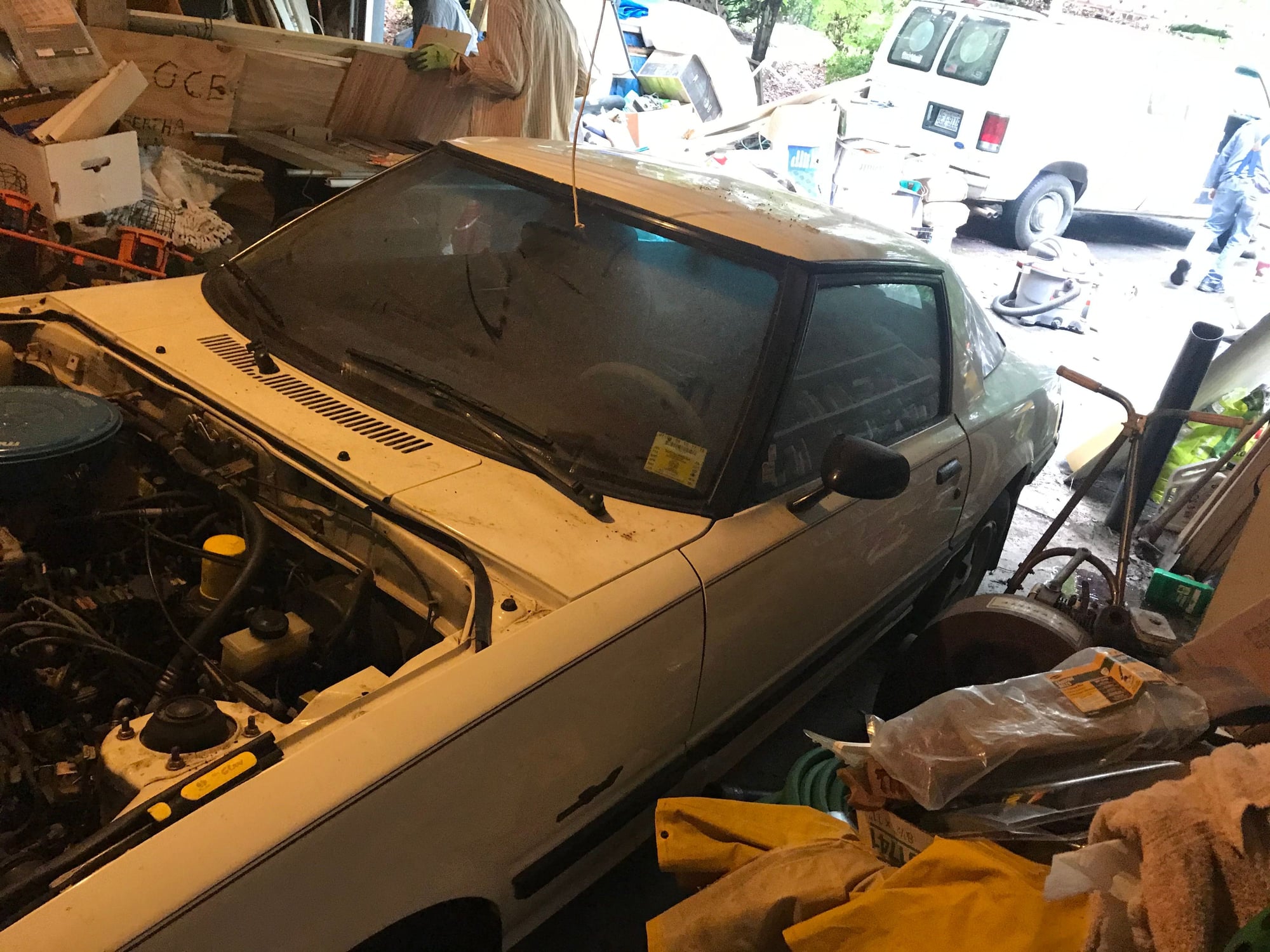 1985 Mazda RX-7 - 1985 Mazda RX7 GS Project Car - Used - VIN JM1F83312F085950C - 2WD - Automatic - Coupe - White - Raleigh, NC 80435, United States