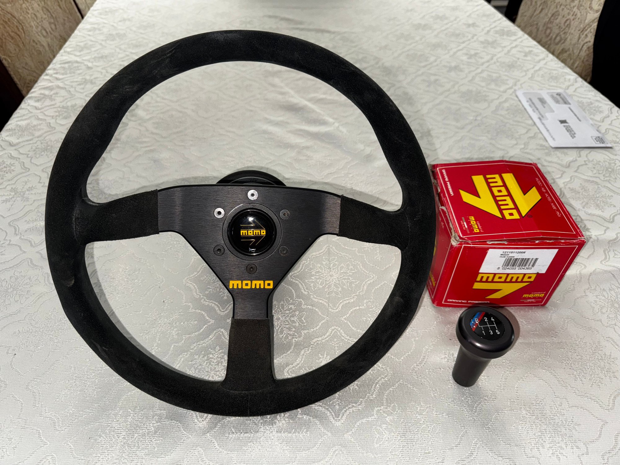 Steering/Suspension - MOMO 350mm suede Steering Wheel + BMW e30 hub + NRG 2.0 quick release Carbon Fiber! - Used - All Years  All Models - Fort Worth, TX 76123, United States