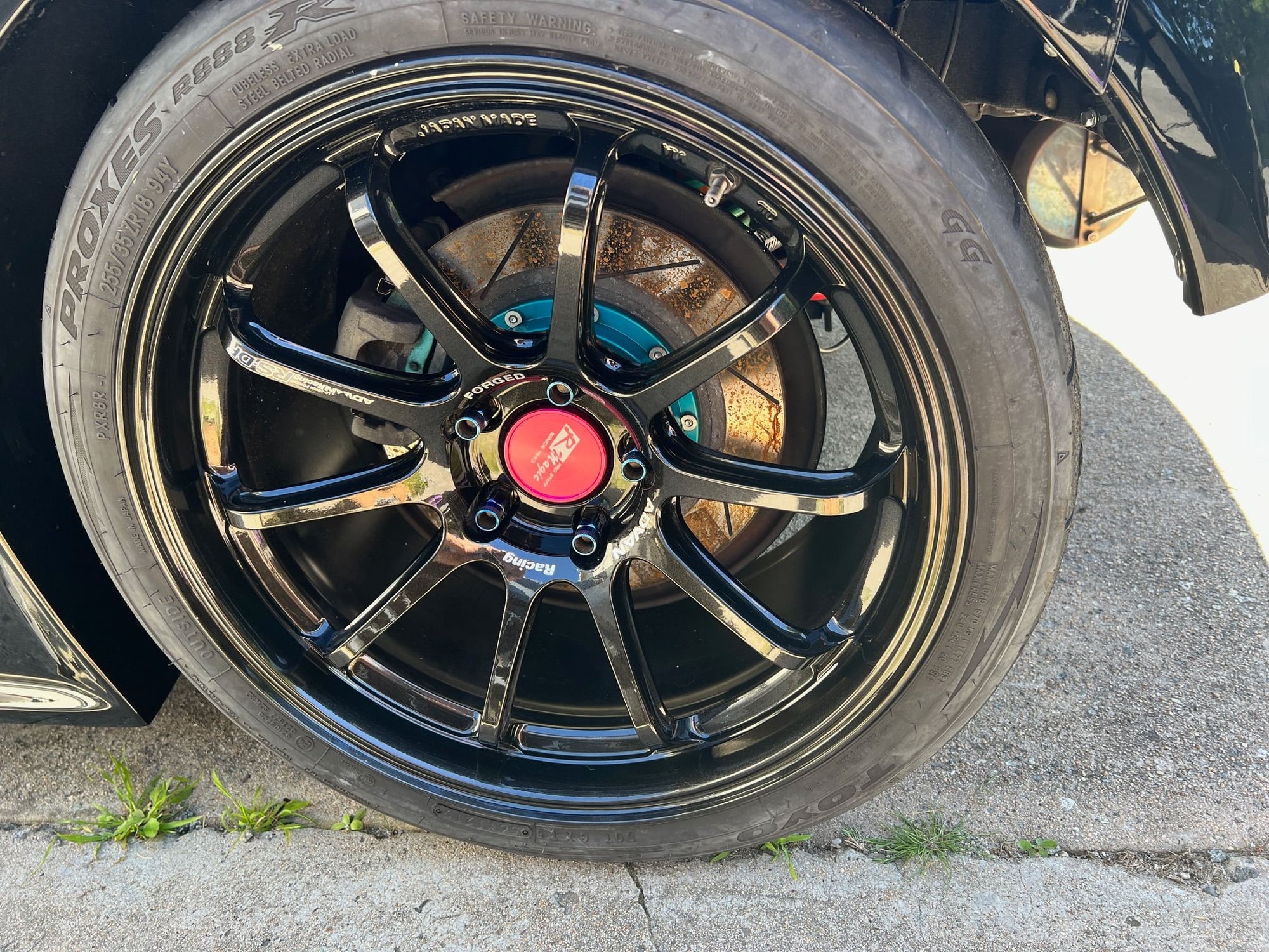 Wheels and Tires/Axles - Advan RS-DF Progressive 18x9.5 +22 (square) - Used - 0  All Models - Monterey, CA 93940, United States