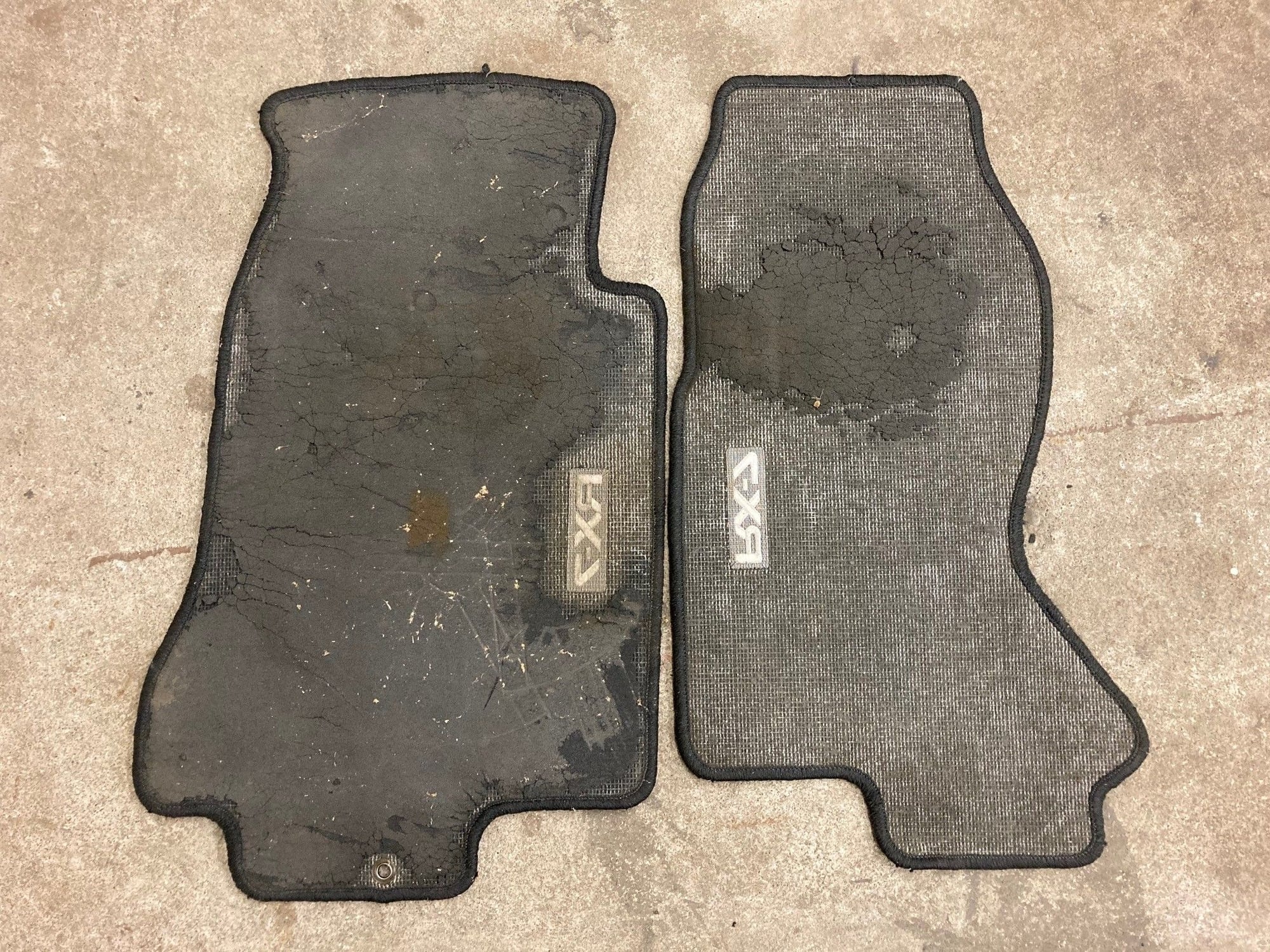 Interior/Upholstery - Black OEM floormats - Used - 1993 to 1995 Mazda RX-7 - Eugene, OR 97404, United States