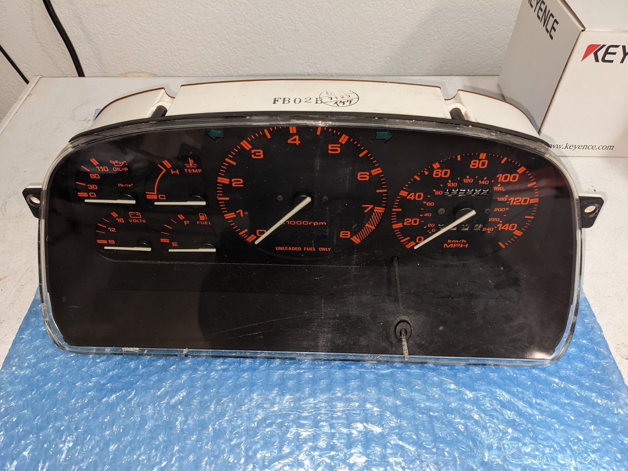 Miscellaneous - 87 FC Instrument Cluster - Used - 1987 to 1991 Mazda RX-7 - Chandler, AZ 85249, United States
