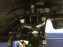 Stance rear coilsovers installed