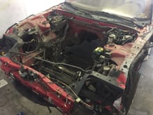 Engine Removed