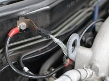Engine strap (connects to ECU ground)