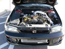 Engine Bay prior to overhaul.