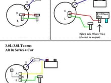 Alternator Upgrade: Wire it this way and it WILL work correctly.