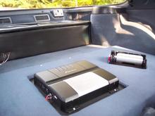 800watt Pioneer Amp and 1 Farad Rockford Fosgate Capacitor