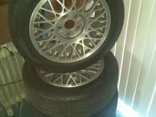 New Sneakers for Maxine. Stock 16&quot; turbo wheels with 205/55/16 General GMax AS-03