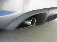 Cleaned stock exhausts