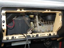 Glove box and White Plug