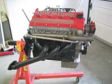 Motor showing DTM 50-50 rallye headers.