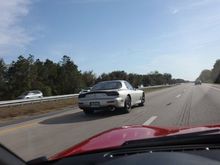 Cruising on I-75,  crash_x_4 is following in his red FD and taking pictures