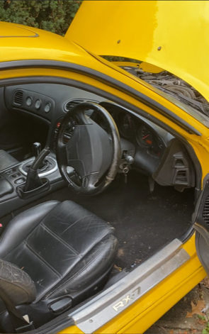1993 Mazda RX-7 - Rare 1993 Rotary Twin Turbo RX7 Mazda - FD3S Model E with wide Enkei wheels - Used - VIN FD3S-117031 - 70,000 Miles - Other - 2WD - Manual - Coupe - Yellow - Utrecht, Netherlands