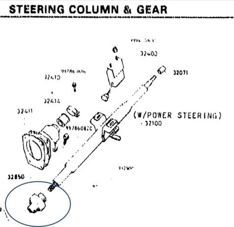 Steering/Suspension - WTB - Clamp for Power Steering Coupler [84/85 FB] - Used - 1984 to 1985 Mazda RX-7 - Lake Orion, MI 48360, United States