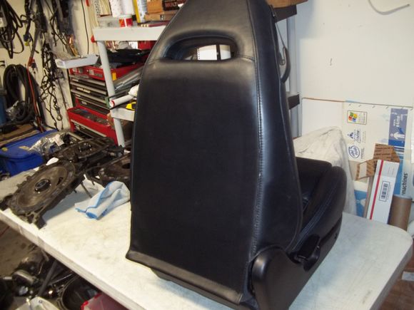 Passenger seat back