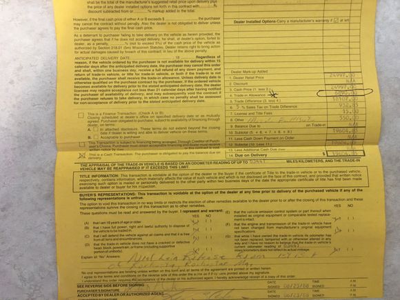 Not a cheap car for 1988 that’s for sure. And $500 extra for the warranty 